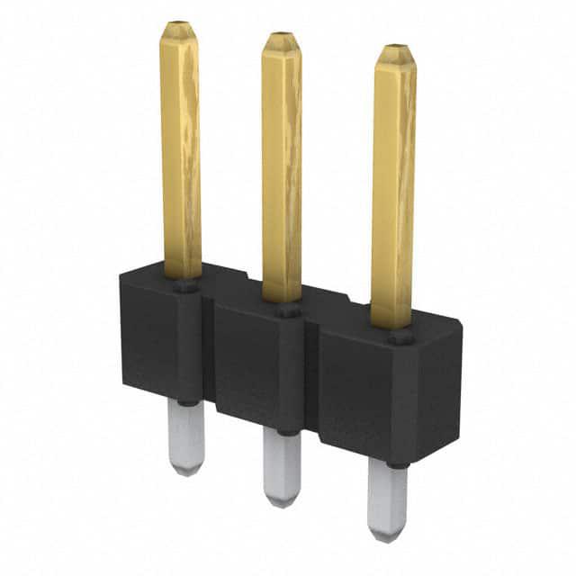 AMPHENOL 矩形连接器 - 针座 - 公插针 77311-801-03LF