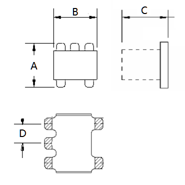 HENRYTECH/成都恒利泰 巴伦(balun) H3-TC1-1-43X+