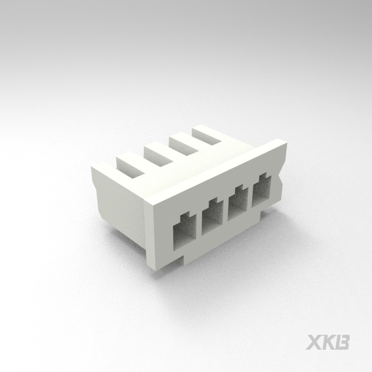 XKB CONNECTIVITY/中国星坤 矩形连接器 - 针座 - 插座/母插口 X8821HM-04-N0