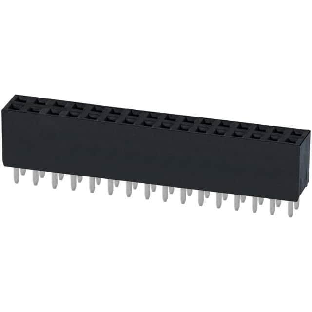 SULLINS CONNECTOR SOLUTIONS 矩形连接器 - 针座 - 插座/母插口 PPTC162LFBN-RC