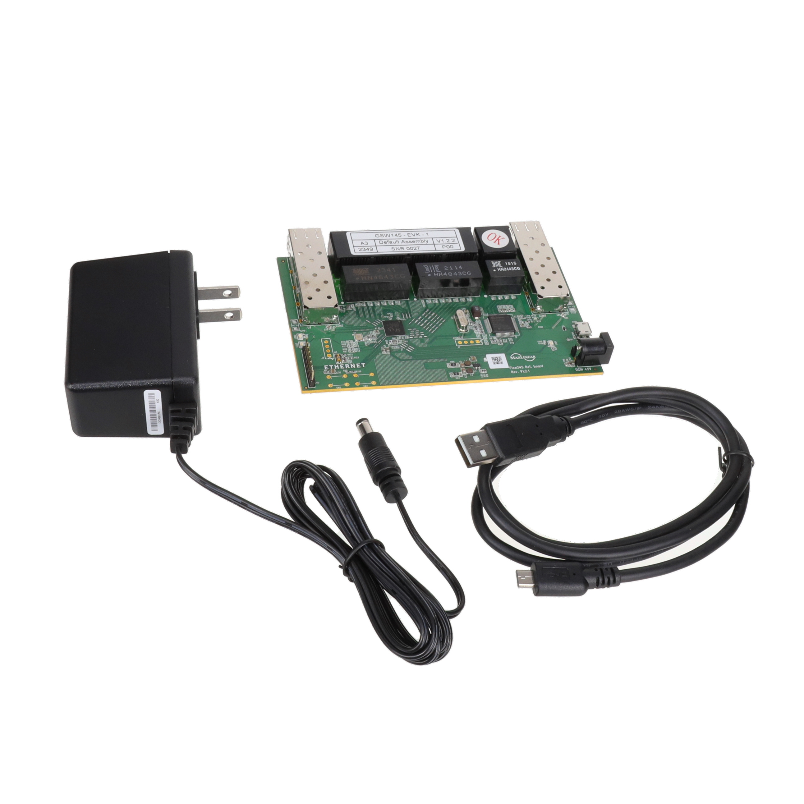 MAXLINEAR 评估、开发板开发工具 GSW145-EVK-1