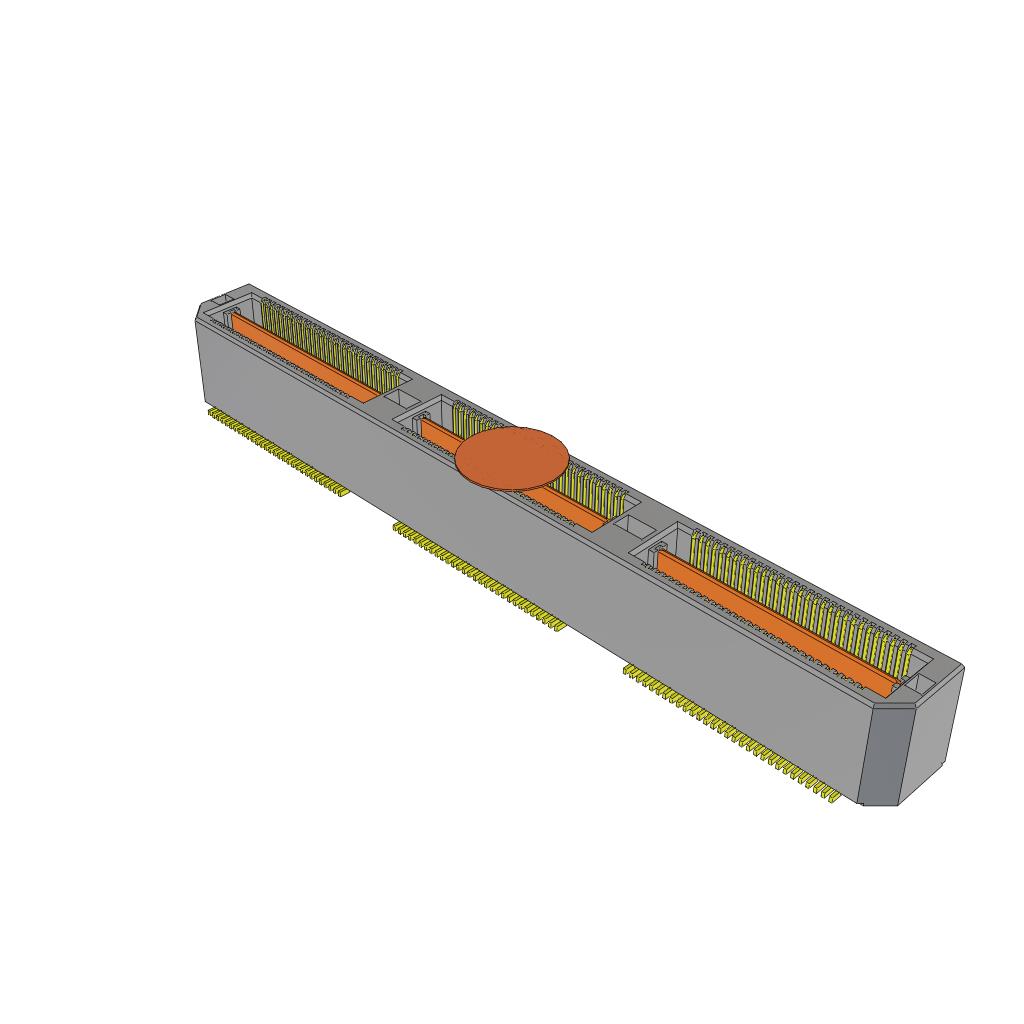 SAMTEC 矩形连接器 - 板垫片/叠接器（板对板） QTH-090-02-F-D-A-K-TR