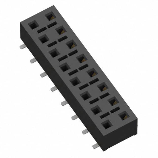 SAMTEC 矩形连接器 - 针座 - 插座/母插口 HLE-108-02-L-DV