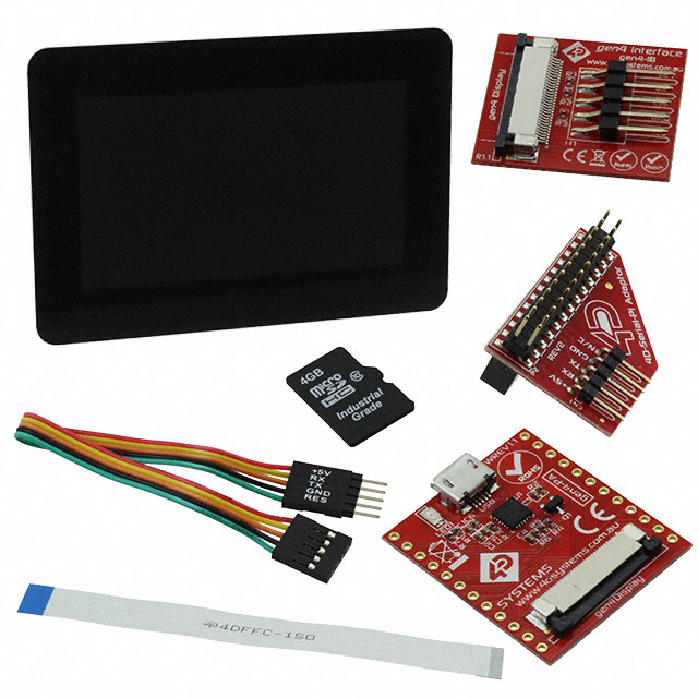 4D SYSTEMS LED显示器件 SK-GEN4-43DCT-CLB-SB-PI