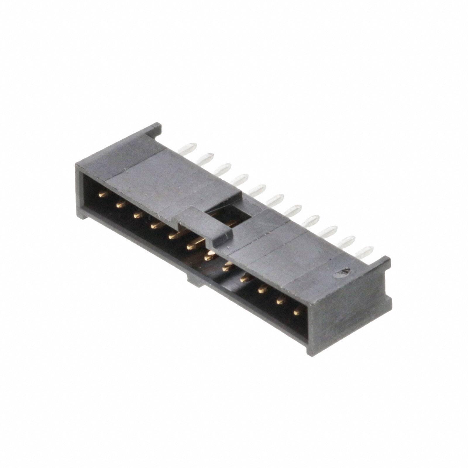 MOLEX 矩形连接器 - 针座 - 公插针 901361212