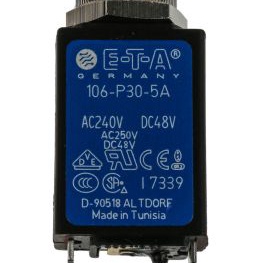 E-T-A ELEKTROTECHNISCHE APPARATE 断路器 106-P30-000040-5A