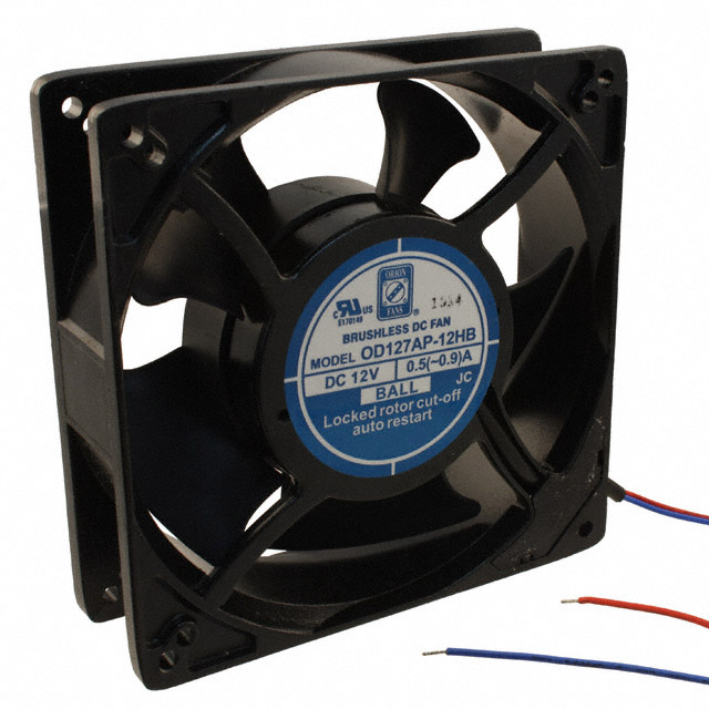 ORION FANS 风扇和热管理 OD127AP-12HB