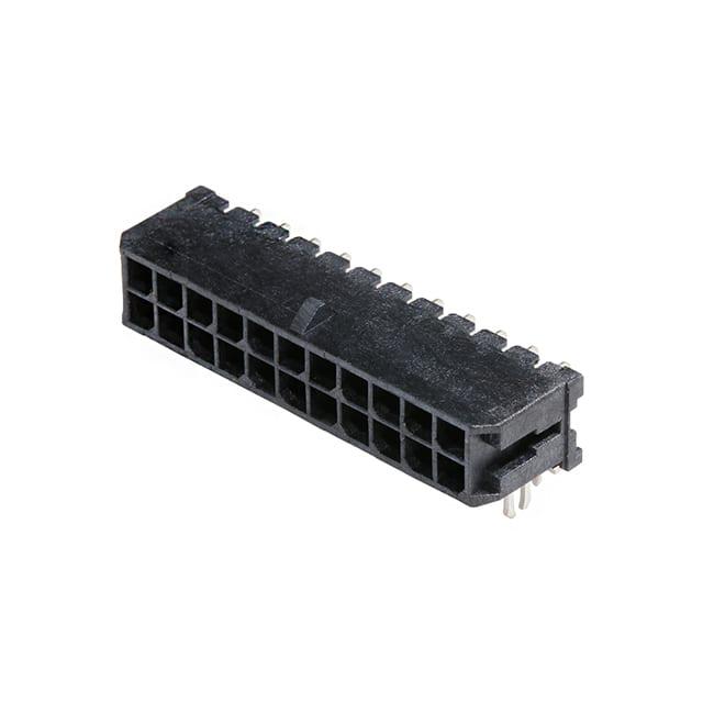 MOLEX 矩形连接器 - 针座 - 公插针 430452223