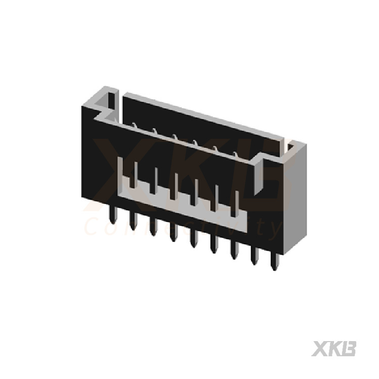 XKB CONNECTIVITY/中国星坤 矩形连接器 - 针座 - 公插针 X9556WV-09-N0V01