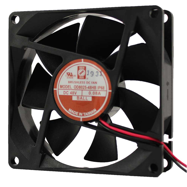 ORION FANS 风扇和热管理 OD8025-48HBIP68