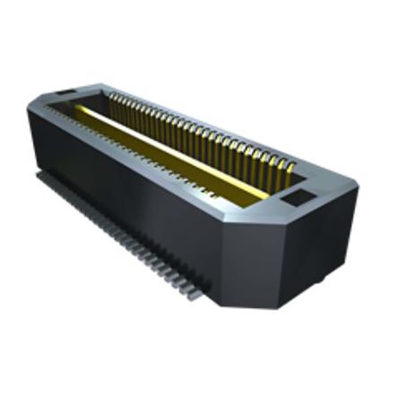 SAMTEC 矩形连接器 - 阵列/边缘型/夹层式（板对板） QTH-090-04-F-D-A