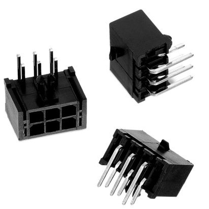 WURTH 矩形连接器 - 针座 - 公插针 66201221022