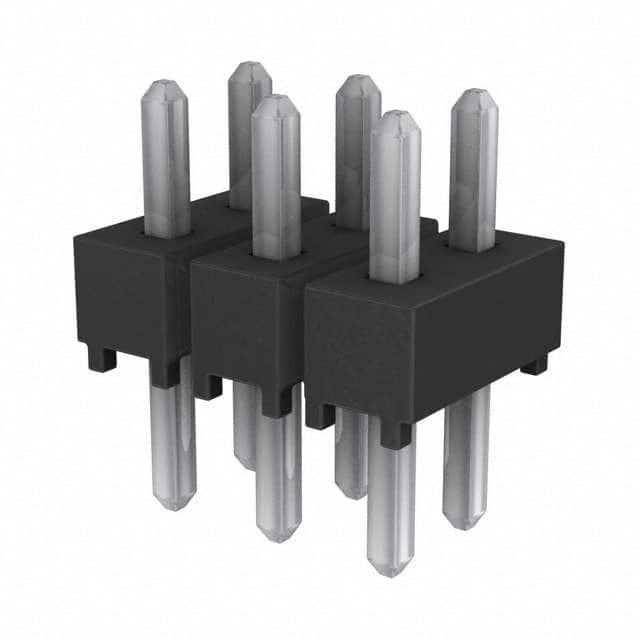 SAMTEC 矩形连接器 - 针座 - 公插针 TSW-103-05-T-D