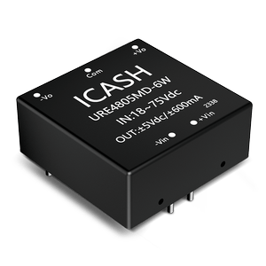 ICASH/微高电子 DC-DC模块 URE4805MD-6W