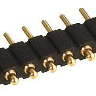 PRECI-DIP 矩形连接器 - 弹簧式 811-S1-012-10-016101