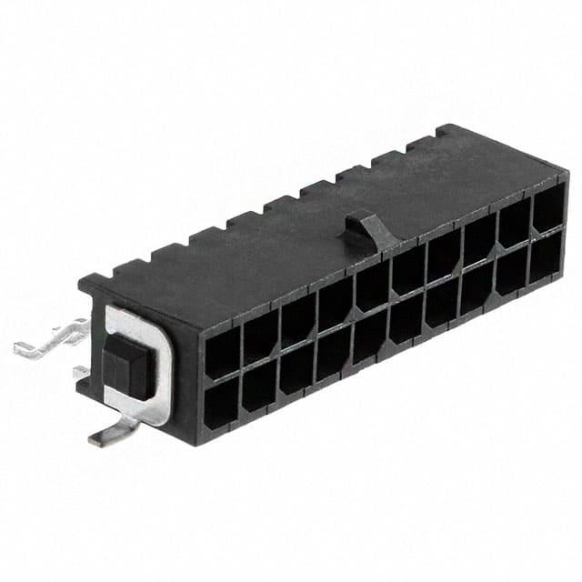 TE CONNECTIVITY 矩形连接器 - 针座 - 公插针 5-794628-0