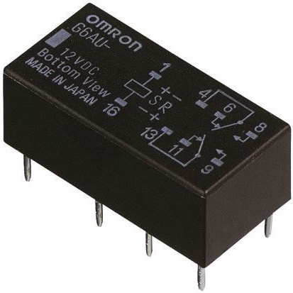 OMRON/欧姆龙 信号继电器 G6AU-234P 24DC