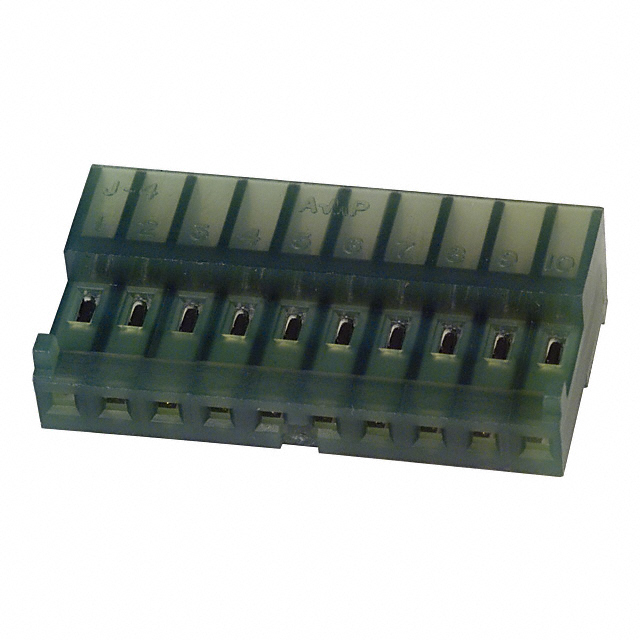 TE CONNECTIVITY 矩形连接器 - 自由悬挂/面板安装 4-643816-0