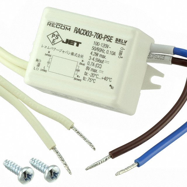 RECOM POWER LED驱动模块 RACD03-700-PSE