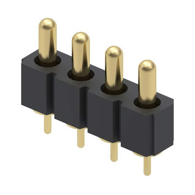 MILL-MAX 矩形连接器 - 弹簧式 821-22-004-10-004101