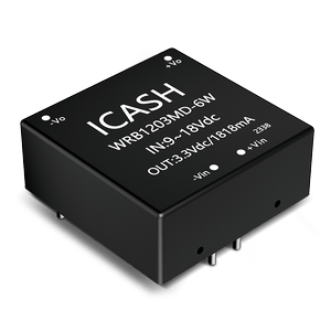 ICASH/微高电子 DC-DC模块 WRB1203MD-6W
