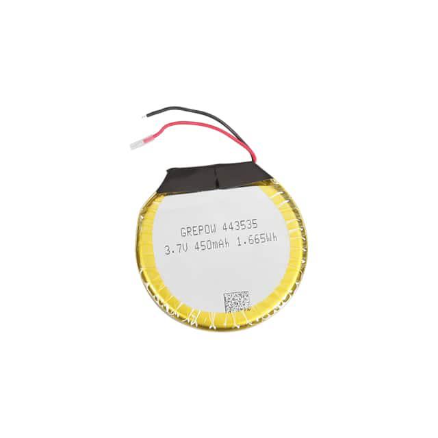 GRP443535-1C-3.7V-450MAH WITH PCM--云汉芯城ICKey.cn