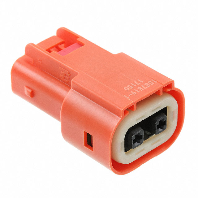 TE CONNECTIVITY 矩形连接器 - 外壳 1587819-1