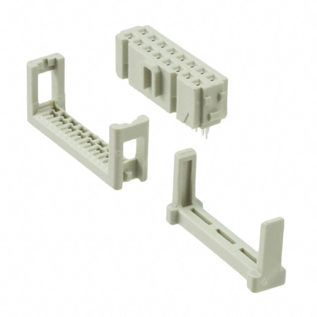 HARTING 矩形连接器 - 自由悬挂/面板安装 09185166813