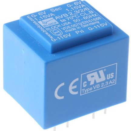 BLOCK TRANSFORMATOREN-ELEKTRONIK 电源变压器 AVB2.3/2/6