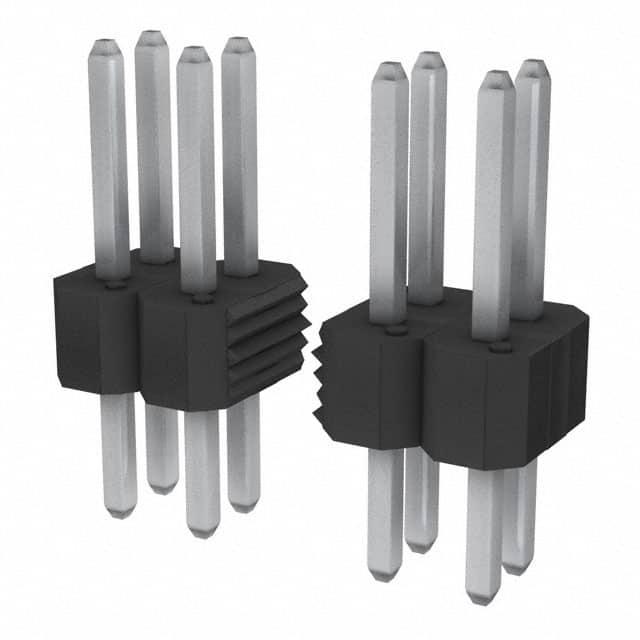 AMPHENOL 矩形连接器 - 针座 - 公插针 54102-T10-20