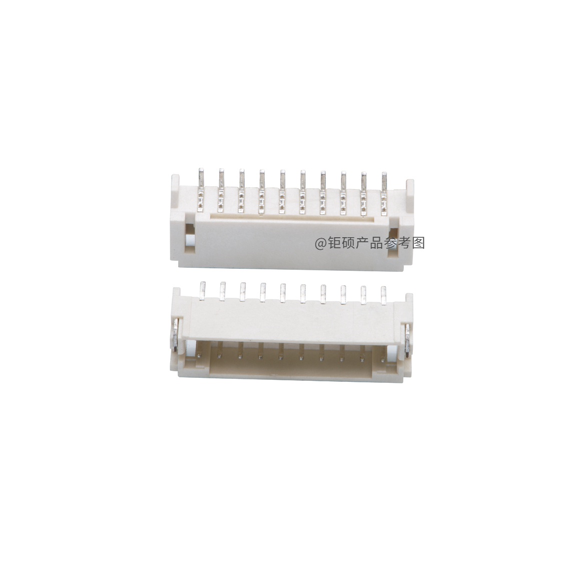 JS/深圳钜硕电子 矩形连接器 - 针座 - 插座/母插口 AFC20-S08ACA-00