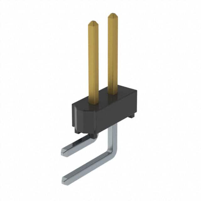 SAMTEC 矩形连接器 - 针座 - 公插针 HTSW-101-08-S-D-RA