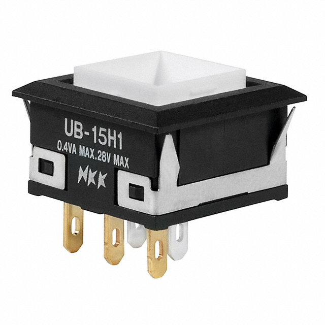 NKK SWITCHES 按钮开关 UB15KKG015C