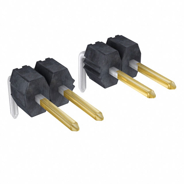 MOLEX 矩形连接器 - 针座 - 公插针 901210956