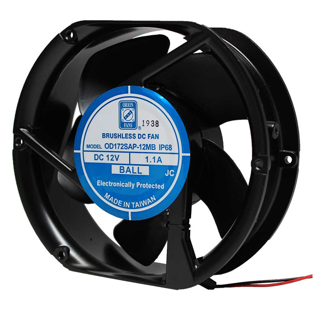 ORION FANS 风扇和热管理 OD172SAP-48HHBIP68