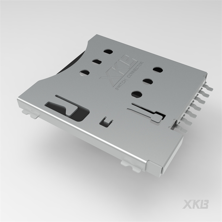 XKB CONNECTIVITY/中国星坤 存储器连接器 - PC 卡插槽 XKSIM-002-P7