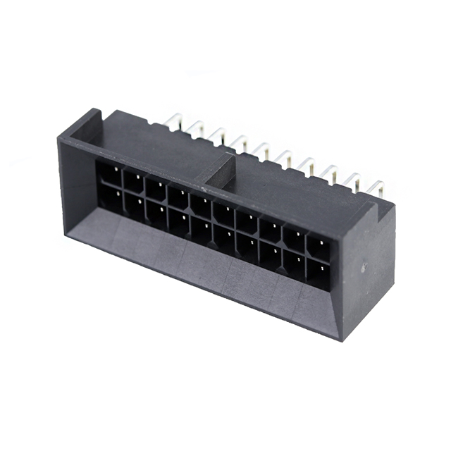 MOLEX 矩形连接器 - 针座 - 公插针 444282006
