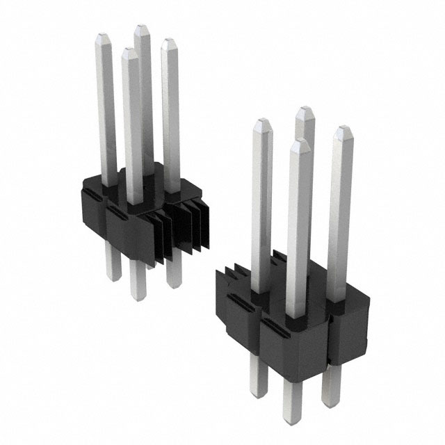 3M 矩形连接器 - 针座 - 公插针 929710-11-05