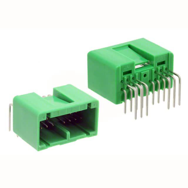 JAPAN AVIATION ELECTRONICS 矩形连接器 - 针座 - 公插针 IL-AG5-14P-D3L2-A