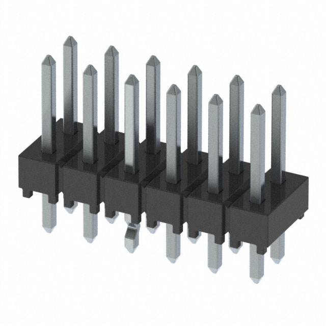 SAMTEC 矩形连接器 - 针座 - 公插针 HTSW-106-07-T-D-LL