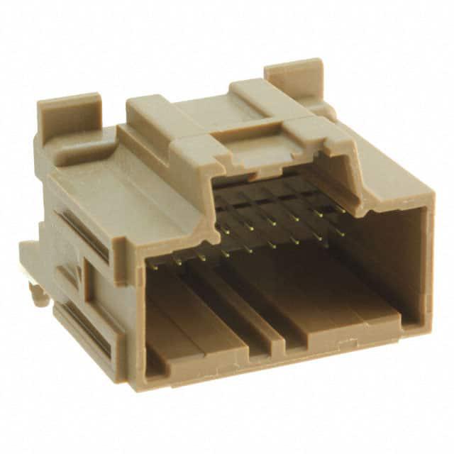 MOLEX 矩形连接器 - 针座 - 公插针 346910203