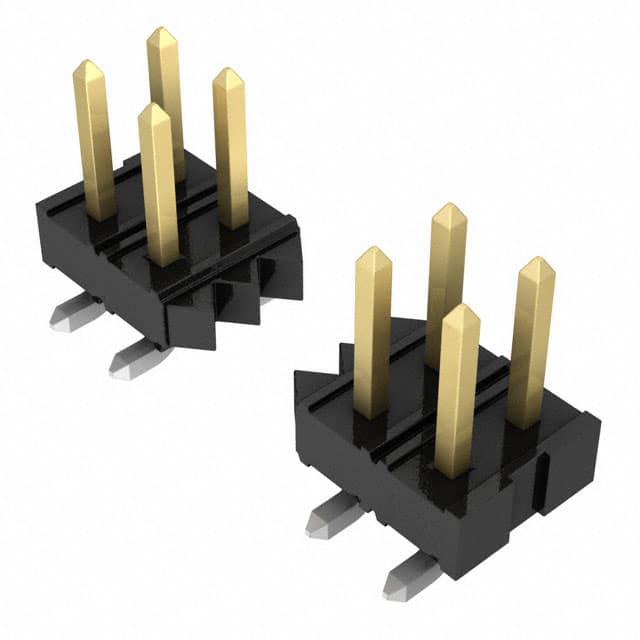 MOLEX 矩形连接器 - 针座 - 公插针 877591414