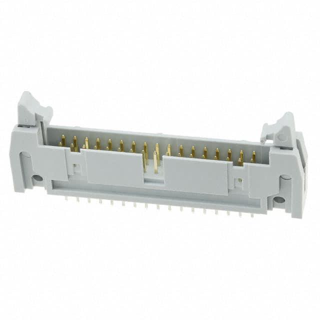 ASSMANN WSW COMPONENTS 矩形连接器 - 针座 - 公插针 AWH 34G-0222-T