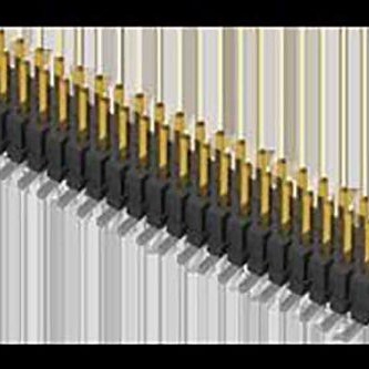 SAMTEC 矩形连接器 - 针座 - 公插针 FTSH-117-01-F-DV-K