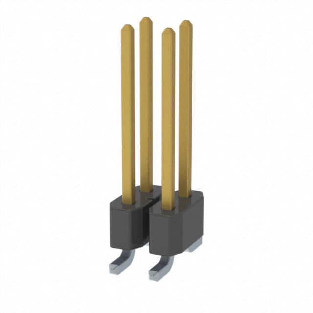 SAMTEC 矩形连接器 - 针座 - 公插针 TSM-102-03-L-DV-P-TR