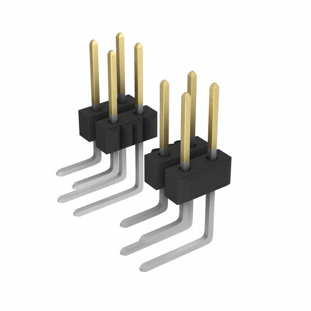MOLEX 矩形连接器 - 针座 - 公插针 717640228