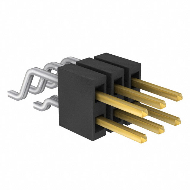 SAMTEC 矩形连接器 - 针座 - 公插针 FTSH-103-01-F-DH