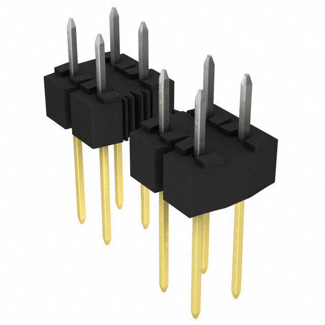 MOLEX 矩形连接器 - 针座 - 公插针 90131-0783