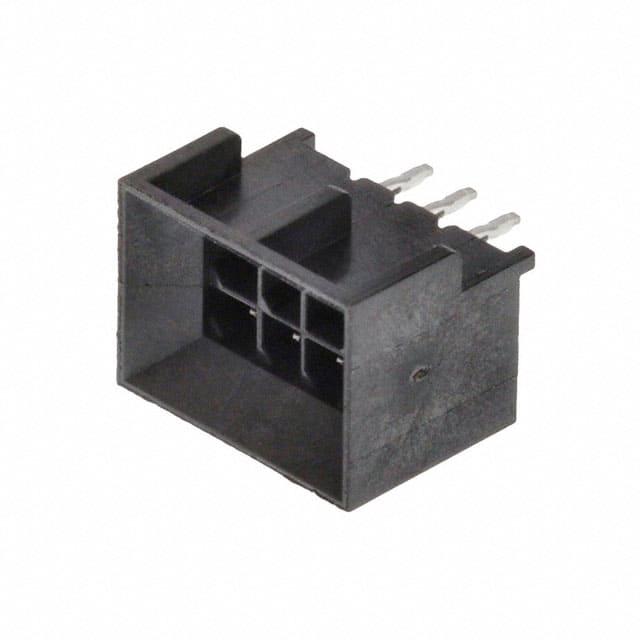 MOLEX 矩形连接器 - 针座 - 公插针 452800601