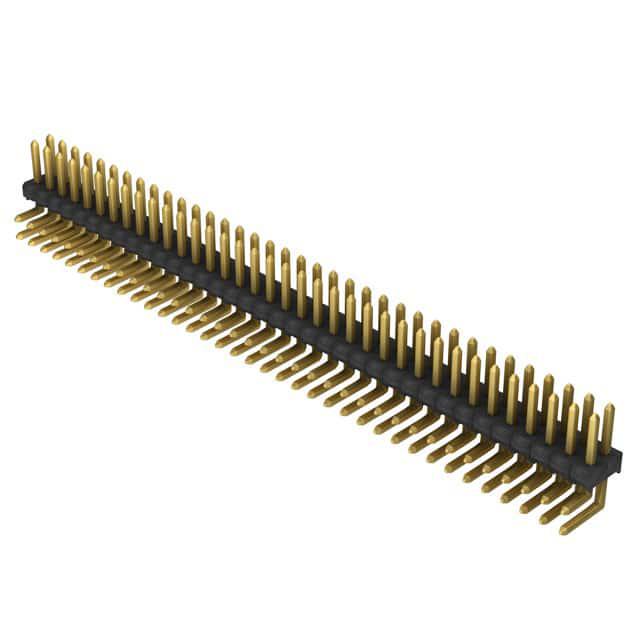SAMTEC 矩形连接器 - 针座 - 公插针 TSW-136-08-G-D-RA
